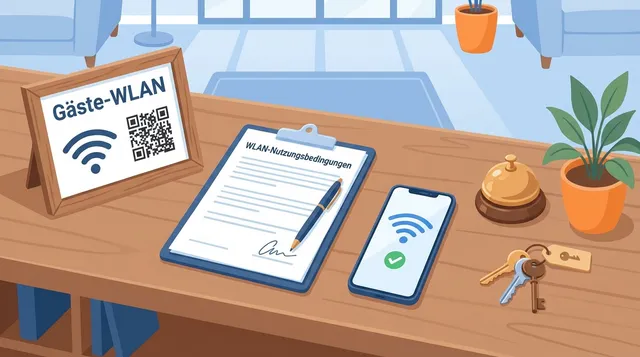 Gäste-WLAN rechtssicher einrichten: So schützen Sie sich vor Abmahnungen